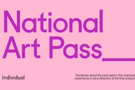 Logo for UK's National Art Pass