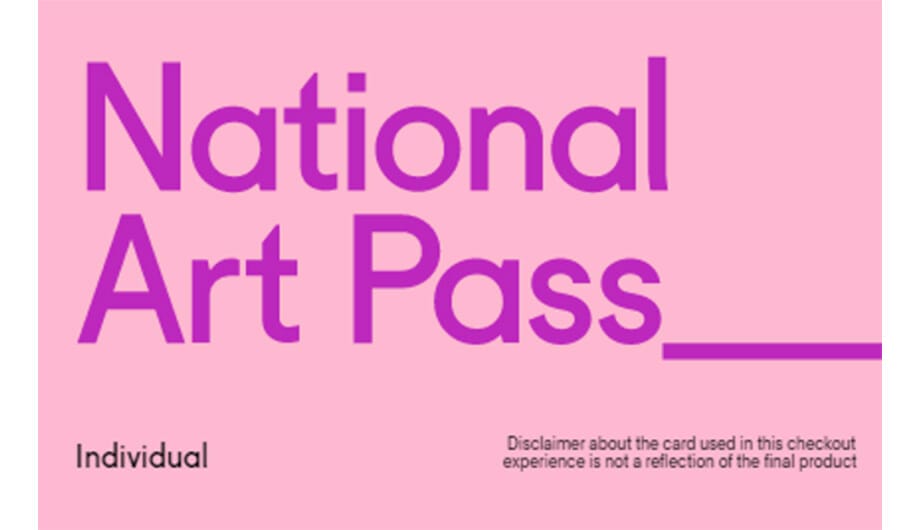 Logo for UK's National Art Pass