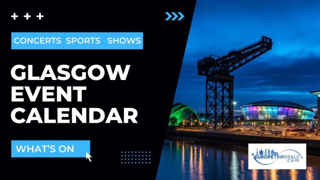Glasgow's top upcoming events calendar