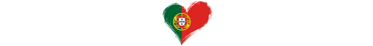 Heart-shaped Portugal flag found at popular Lisbon annual event.